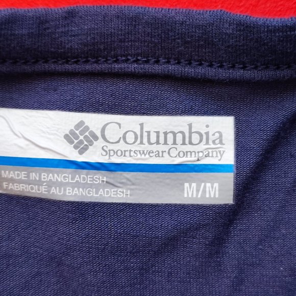 Columbia Omni-shade athletic tank top blue women's size M - Picture 6 of 7